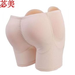 Shaper Underwear Fake Buttocks Padded Sexy Shapewear Silicone Pad Panty Seamless Women Hip Up Plus Size