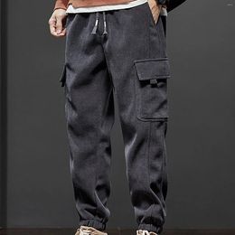 Men's Pants Workwear For Sports Autumn And Winter Warm Men S With Elastic Waistband Foam Sock Boy Trousers