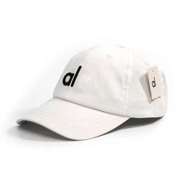 Designer Aloo Sports Ball Ladies Yoga Cap Fashion Solid Color Fitted Hat Sun Shield Hat Very Nice 775