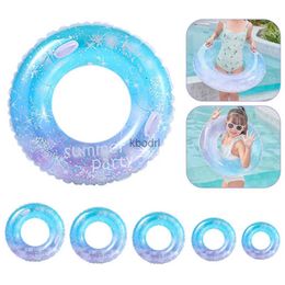 Other Pools SpasHG Sequin Starry Sky Swimming Ring for Kids Adult Children Inflatable Pool Foats Tube Giant Float Boys Girl Water Fun Toy Swim Laps YQ240129