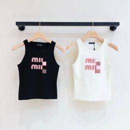 Women's T-Shirt Designer Women Sexy Halter Tee Party Fashion Crop Top Luxury Embroidered T Shirt Spring Summer Backless E0L5 6d