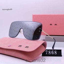 miui miui sunglasses Cycle Fashion Sports Polarise Miui Sunglass Mens Womans Summer Vintage Driving Beach Sier Rimless Square Sun Glasses 695