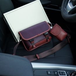 Mens Designer Message Outdoor Waist Bag Vintage Mens Wallet Satchels Classic Luxury Casual Postman Shoulder Bags Crossbody Design Handbag Soft Leather Messenger