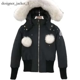 Mooses Knuckle Jacket Moose Jacket Down Men's Designer Down Jacket Winter Jackets White Fox Mens Womens Windbreaker His-and-hers Fashion Thermal Moose Jacket 2525