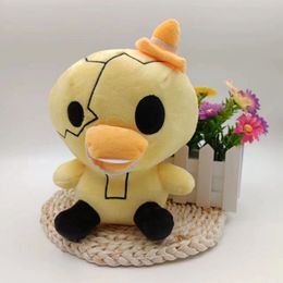 25CM Cartoon Quacker Plush Toy Dread Ducky Plush Doll Stuffed Animals Duck Dolls Kids Playmate Home Decor Plushie Kid Toy Gifts