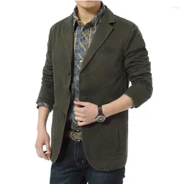 Men's Suits 2024 Cotton Jacket Middle-aged Large Size Suit Small Casual And Versatile Top