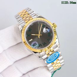 2024 top clean Factory Fashion 36mm Golden Watches Automatic Mechanical Designer Women log Watch 904L Stainless Steel Brand Men WristWatches water proof montre de