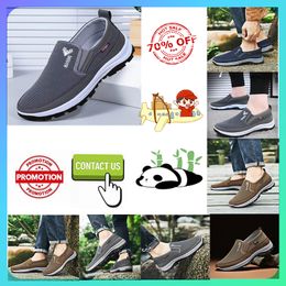 Designer Casual Platform Step on shoes for middle- people women man work Brisk walking Autumn Comfortable wear resistant Anti slip soft sole Dad's shoes