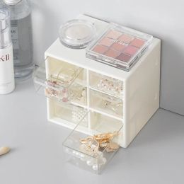 Other luluhut 6 grids plastic drawer,Stationery and Jewellery storage drawers,Dormitory desk Makeup organizer,Beads Earrings Storage Box