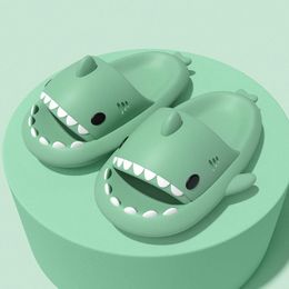 2024 Shark Summer Slippers Sliders Men Women Kids Slides Pink Blue Grey Memory Foam Sandals Soft Thick Cushion Slipper 34GV#