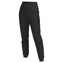 LL Yoga clothing Autumn winter women's high-waisted sports pants pure cotton grab pile plus pile hoodie fitness jogging pants Fitness pants