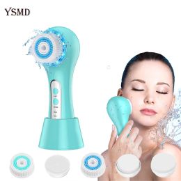 Accessories Electric Facial Cleansing Brushes Deep Clean Waterproof Toothbrush Spin Face Cleaner Wash Brush Skin Care Cleanser Beauty Tools