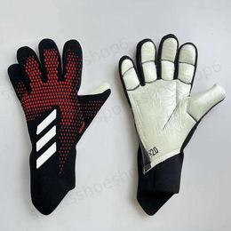 New Falcon Football Goalkeeper Gloves Thickened Non-slip Latex Wear-resistant Goalkeeper Gloves Without Finger Protection Gift EE