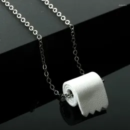 Dangle Earrings Fashion Roll Paper Pendant Earring For Women Personality Creative Geometric Toilet Tube Jewellery