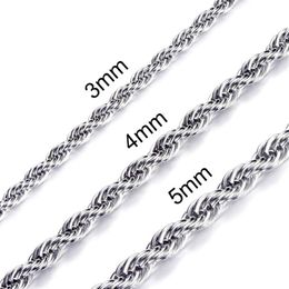 ed chain necklace mens stainless steel fashion necklaces link chain for Jewellery long necklace gifts for women Accessories249m