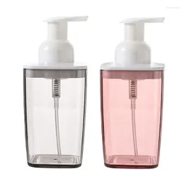 Storage Bottles Plastic Refillable Foaming For Bathroom Kitchen Rotating Buckle Design Drop