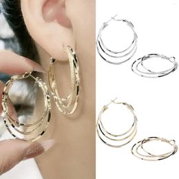 Hoop Earrings Vintage Statement Jewelry Women's Girls And Uniques Ladies Layered Hoops Accessories Earring Chain