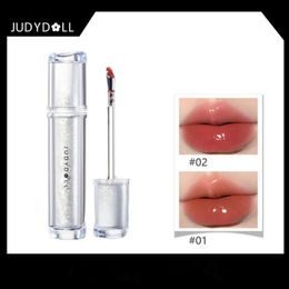 Judydoll Ice Iron Lip Glaze Lipstick Non Staying Cup Non fading Mirror Gloss Lip GelLiquid Lip TintMatte Moisturising 240119