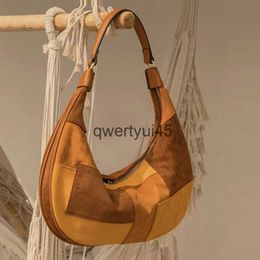 Shoulder Bags Summer Vintage Sling Bags For Women Luxury Designer andbag And Purse 2023 New In PU Material Stiing Design Simple obos Bagqwertyui45