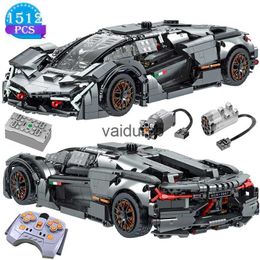 Blocks Technical Black Remote Control Racing Car Building Famous Vehicle Bricks Assembly Toys Holiday Gift for ldrenvaiduryb