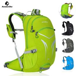 ANMEILU 20L Bicycle Backpack Moutain Hiking Climbing Bag Bike Rucksack with Rain Cover Waterproof Cycling Backpack No Water Bag 20244c