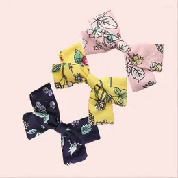 Dog Apparel Headwear Yorkshire Bow Hair Accessories Pet Than Bear Teddy Hairpin Cat Head Flower Jewelry Print Headdress X5