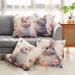 Pillow 2024 Easter Cover Cross-Border Living Room Sofa Outdoor Throw Pillowcase