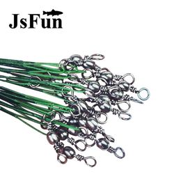 200pcs 15cm 21cm 30cm Fishing Line for Lead Steel Fishing Wire Fish Cord Rope Leader Trace the Lines Spinner Lead L183311x