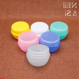 5g 10g 20g 30g 50g Plastic Mushroom Jar Lip Balm Cosmetic Cream Container Empty Makeup Eyeshadow Bottles Free Shippinggood qtys Mllnm