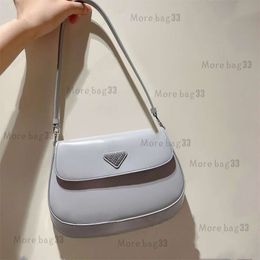 2024 Italian Shiny Silver Flap Original European Design - Genuine Leather Crossbody Shoulder Bag for Women blue