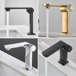 Bathroom Sink Faucets Faucet Toilet All Copper Single Hole Under Counter Basin Cold Household Washbasin Black