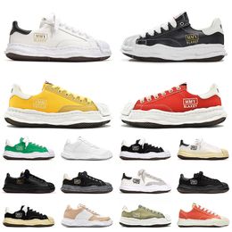 Maison Mihara Yasuhiro Sneakers Designer Shoes Scarpe da uomo femminile scarpe di tela di alta qualità scarpe MMY Blakey Wayne Original Sole Leather Low Sneaker