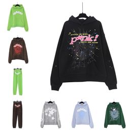 womens designer hoodie spyder hoodie sp5der tracksuit Street sportswear unisex Sportswear Luxury Sportswear Set Fashion letter print decorated thick hoodiy