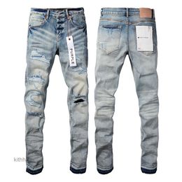 Jeans Designer Men Ripped Pants Vintage Patchwork Luxury Dot Pattern Mens Retro Brand SZRQ