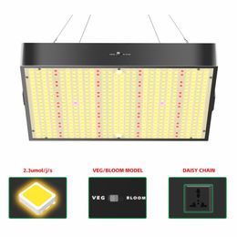 Full Spectrum Grow Light 1000W 1500W 576PCS LED High PPFD grow light with Veg Bloom modes for Greenhouse grow tent Indoor Lighting227C