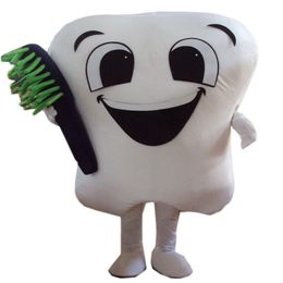 2019 Factory tooth Mascot Cartoon Mascot Costume Fancy Dress287c