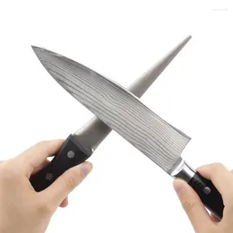 Other Knife Accessories 1pcs Sharpening Rod Diamond Sharpener With ABS Handle Steel Convenient And Quick Kitchen Tools