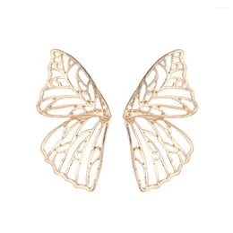 Dangle Earrings Simple Hollow Butterfly For Women Trendy Fashion Insect Ear Studs Jewelry Accessories Girlfriends Gifts 2024