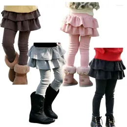 Trousers 2-7yrs Baby Girls Leggings & Skirt Pure Cotton For Children's Fashion Girl's Pants