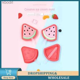 Ice Cream Tools 1/2PCS Ice Cream Silicone Mould Summer DIY Popsicle Moulds Freezer Juice Cream Moulds Ice Maker Ice Cube Tray Kitchen Tools YQ240130