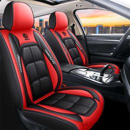 Car Seat Covers New car seat cushion all-season universal surround seat cover five seat leather seat cover full package seat cushion car seat cushion cover