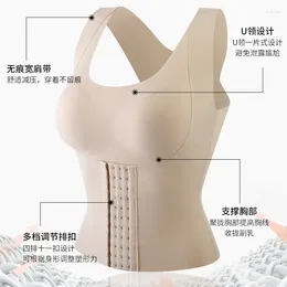 Women's Shapers Thin Breasted Postpartum Abdominal Tucking Slimming Correction Hunchback Corset Waist Support Chest Body Vest