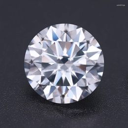 Loose Diamonds VVS1 Clarity D Color Moissanite Excellent White Round Lab Created Diamond 6.5mm 1.0 Carat Stone