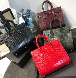 Ysllbag Popular ys Yssl De Sac Designer Jour Nano Bags Most Crocodile Grain Fashion Bag Women Luxury Genuine Matte Leather Handbag Shoulder Handbags