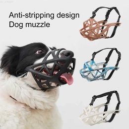 Dog Apparel Anti-bite Wear-resistant Pet Anti-Barking Muzzle Face Guard Breathable BPA Free Puppy Supplies Dog Accessories ropa para perros