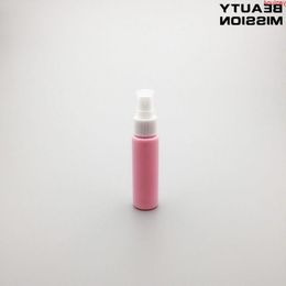 BEAUTY MISSION Makeup Tools 30ml Pink Plastic Perfume Spray Bottle Cosmetic Bottles Small Packaging Containers 50PCS/LOTgood high qualt Dfax