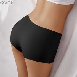 Women's Leggings Shorts Cotton Underwear Sexy Briefs Mid Waist Intimates Lady Breathable Boxers Women Panties Comfortable Solid YQ240130