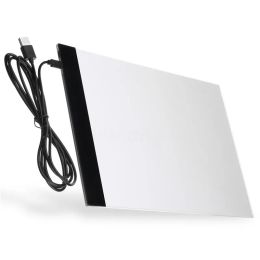 Supplies A4 USB LED Art Stencil Board Light Tracing Drawing Copy Pad Table Box GDeals