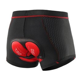 Cycling Underpants Gel Pad Mountain Bike Shorts Shockproof MTB Road Bicycle Underwear High Elasticity Breathable Bicycle Clothing238K