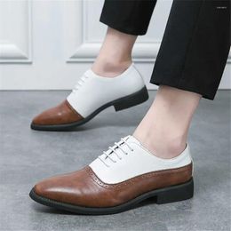 Dress Shoes Dark Blue Increases Height Men's Elegant Luxury Boots Man Walking Boot Sneakers Sport Novelties Stylish